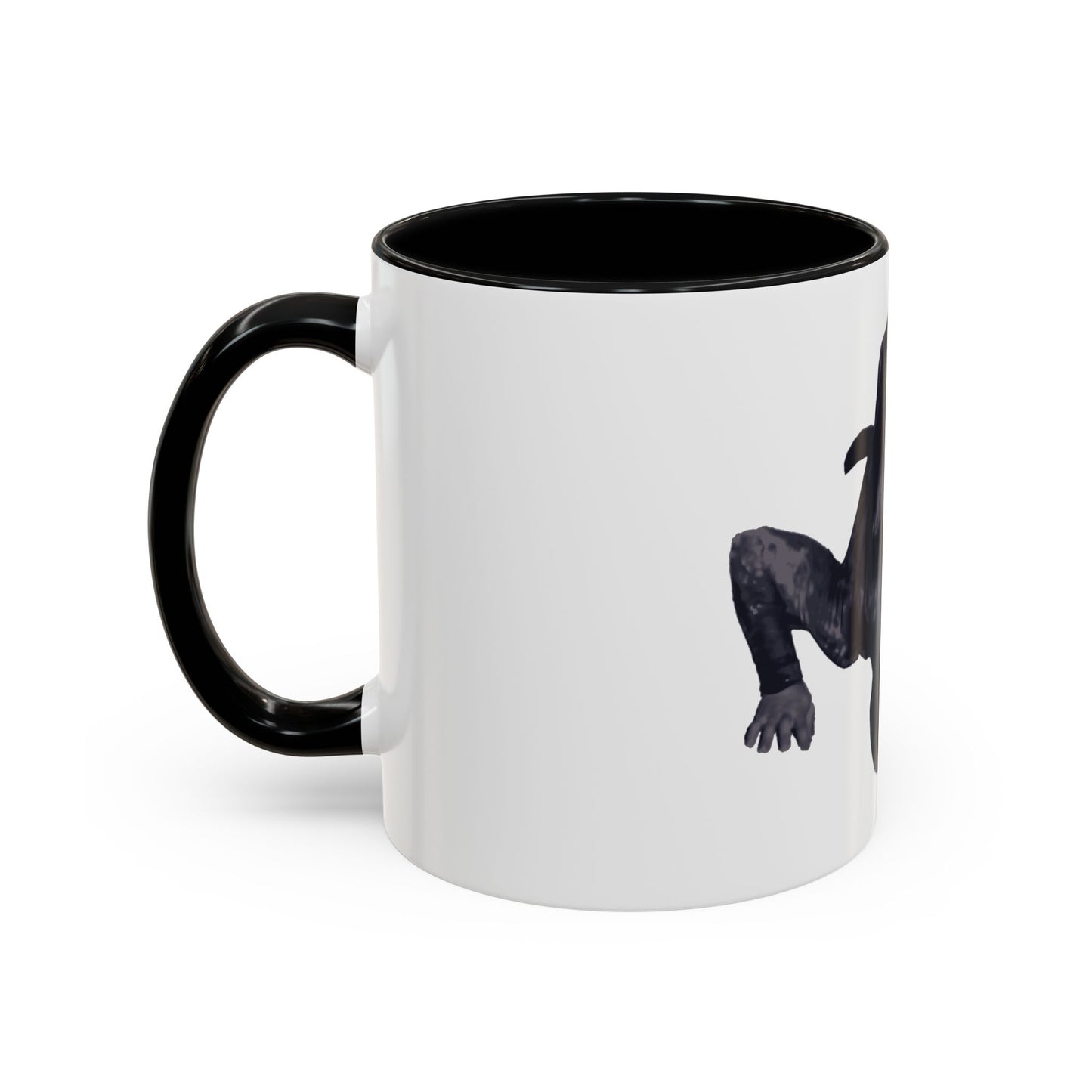 Unique Artful Coffee Mug, Black and White Abstract Design, Perfect Gift for Art Lovers, Home Decor, Daily Use, Coffee Lovers, Mug Collection