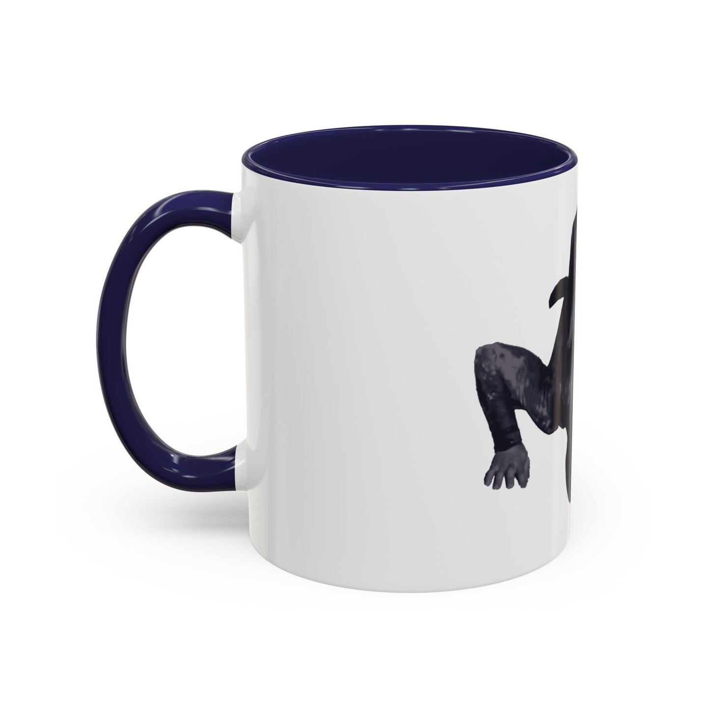 Unique Artful Coffee Mug, Black and White Abstract Design, Perfect Gift for Art Lovers, Home Decor, Daily Use, Coffee Lovers, Mug Collection