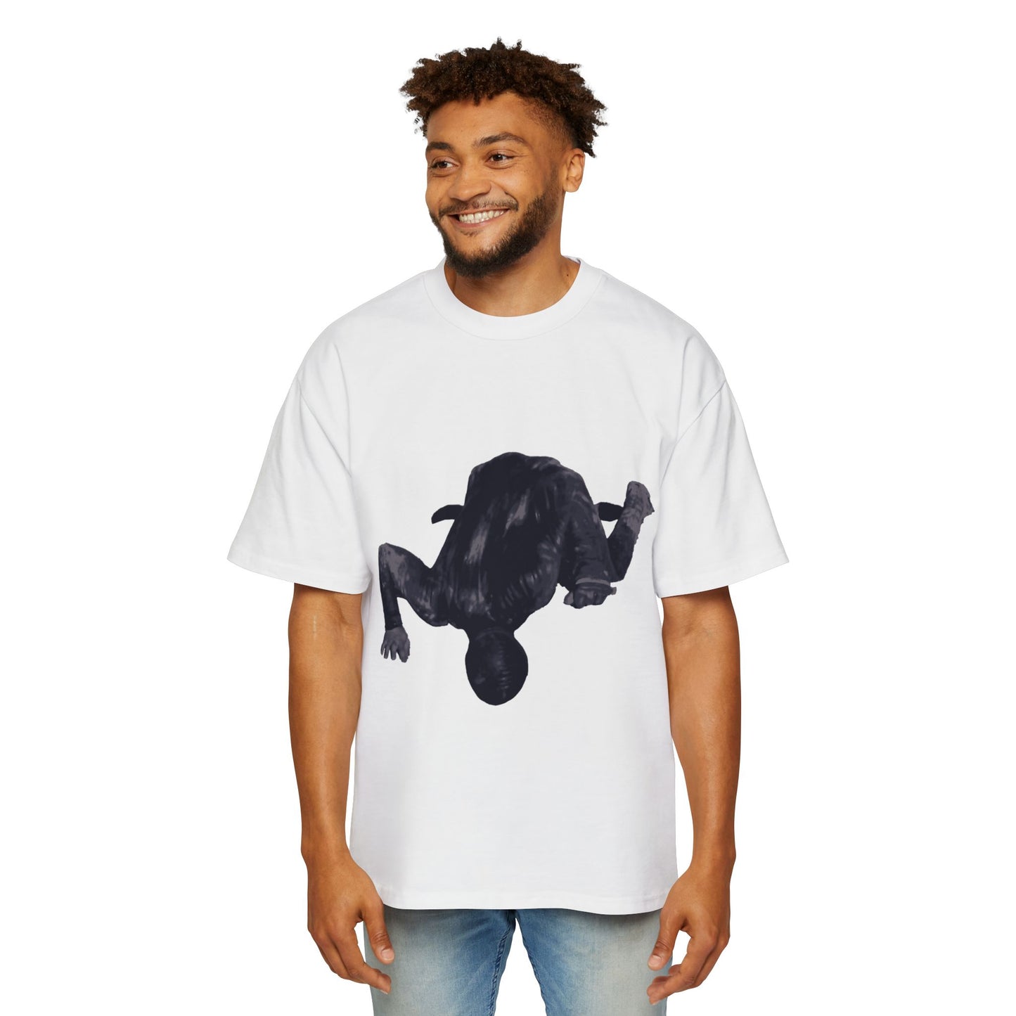 Men's Tee - Fetish Subjective Boot Licker Oversized Tee