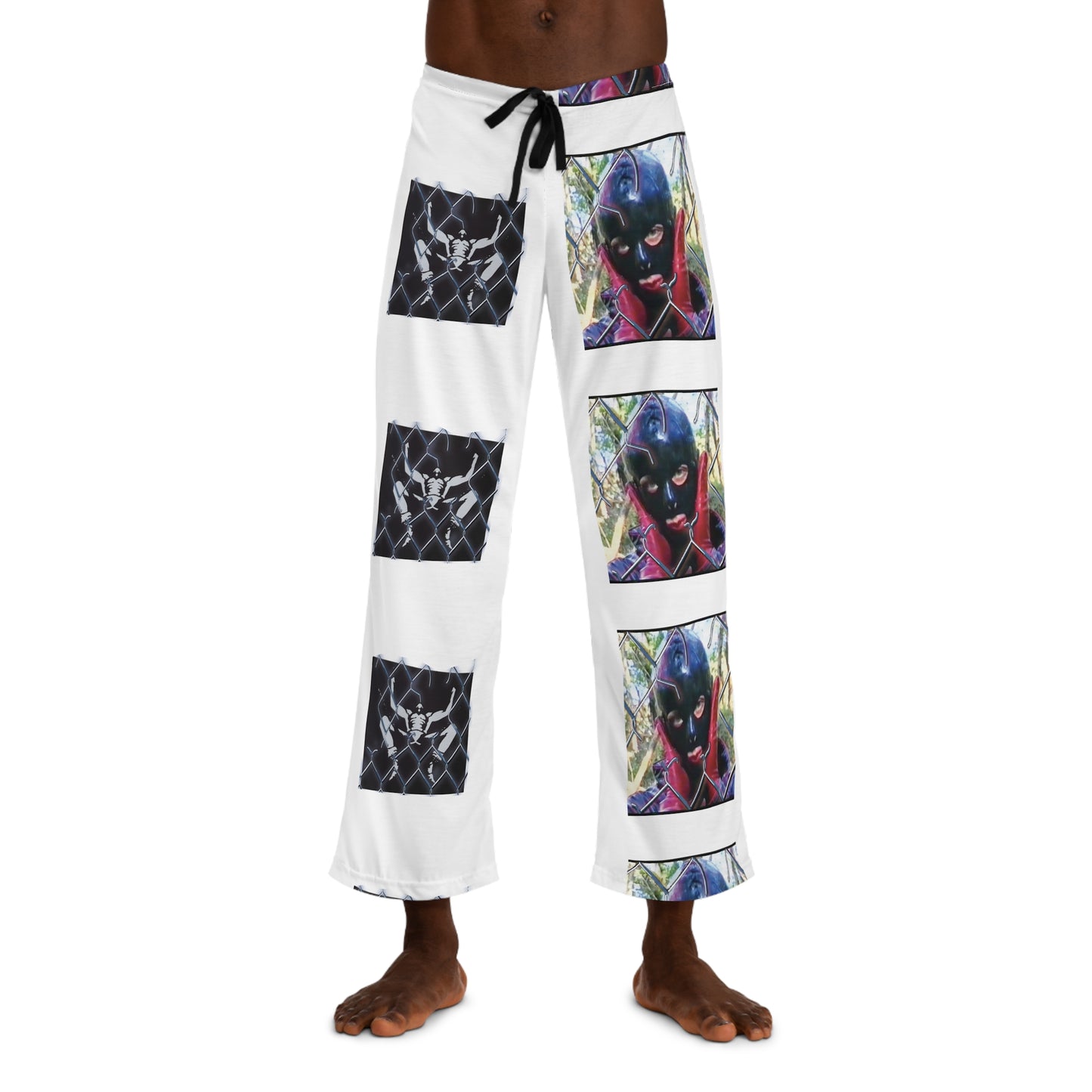 Chicharron Pajama Pants with Kinky Bondage Fetish Chains Design